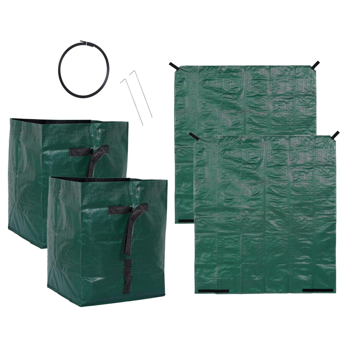 GB Home & Garden Lawn Leaf Bags and Tarps - 4-pack | HSN