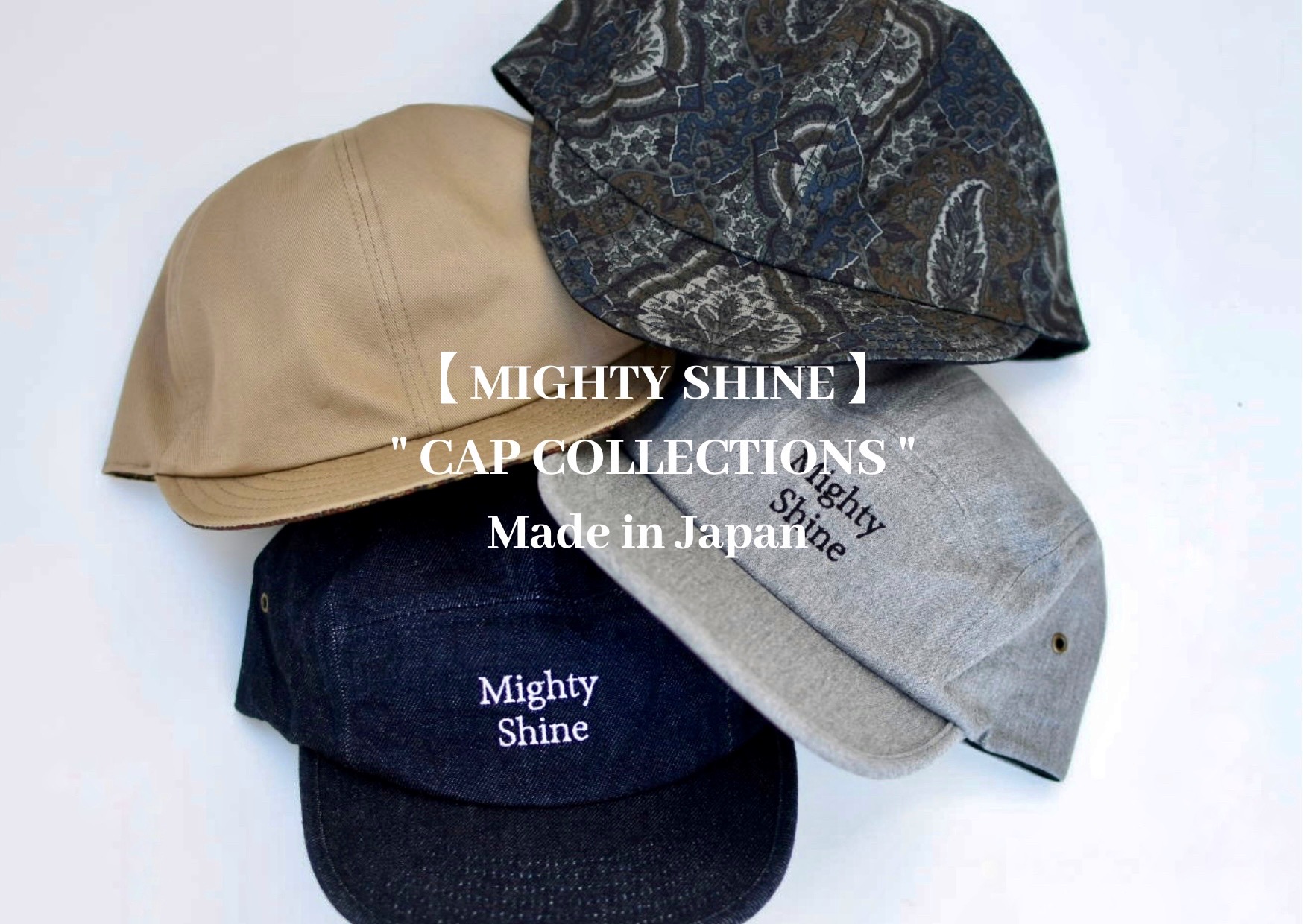 MIGHTY SHINE / マイティーシャイン】誰でも虜にするキャップ”BRIDGE