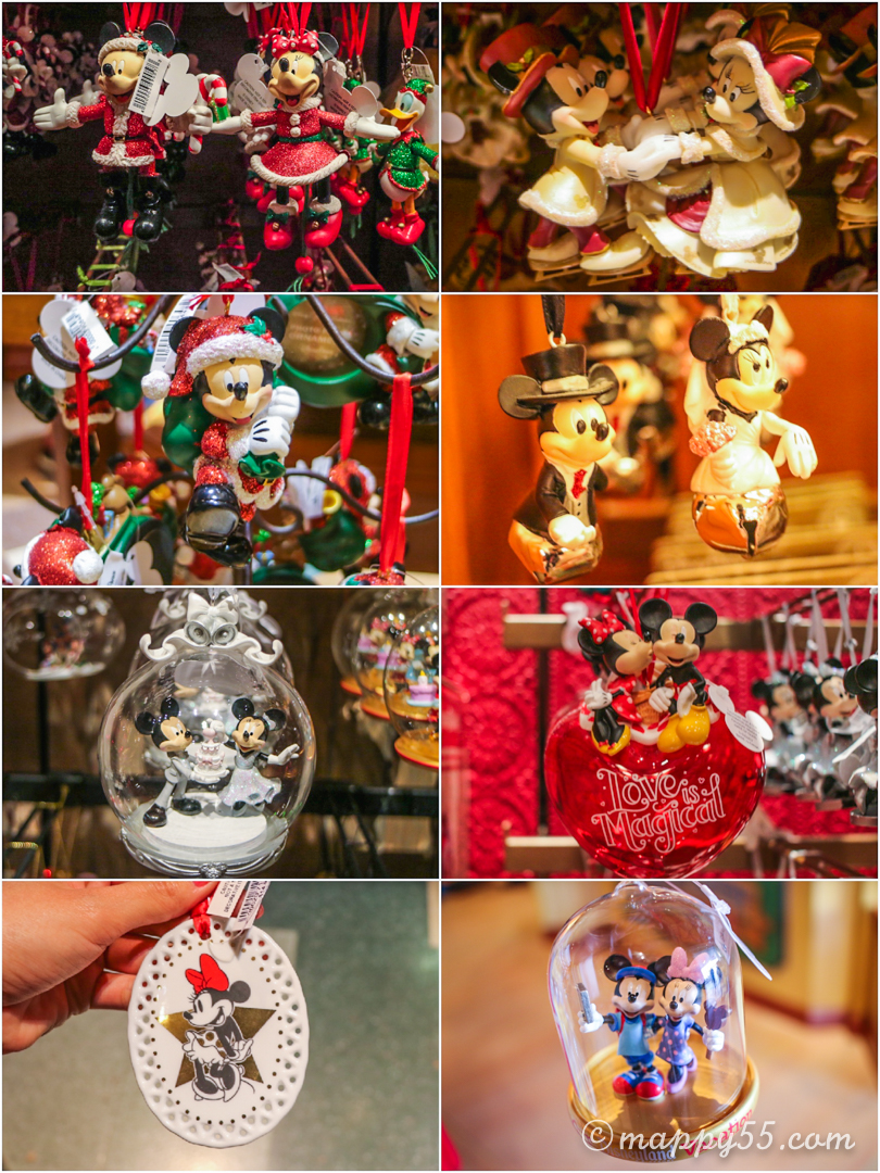 アメリカ購入】ディズニー クリスマスオーナメント5個 Xmas 【公式通販】