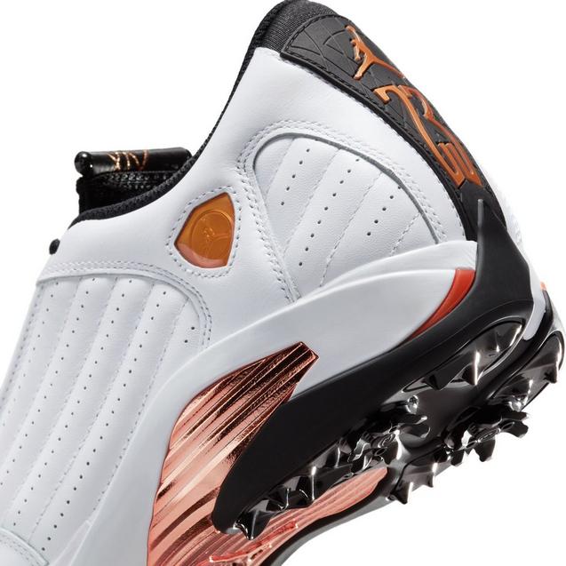 Air Jordan 14 G NRG US Open Spiked Golf Shoe - White/Black | NIKE
