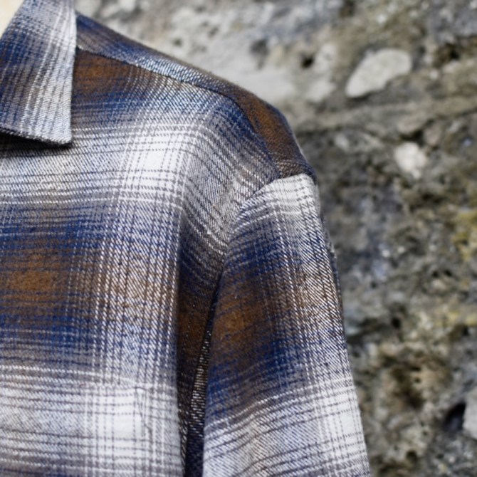TOWNCRAFT 】の名作ネルシャツ「60s LOOP COLLAR NEL SHIRT