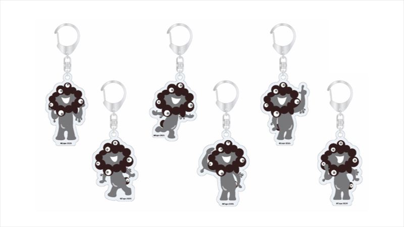 万博公式ストアに黒ミャクミャクの新商品が登場！アクキーやラバー
