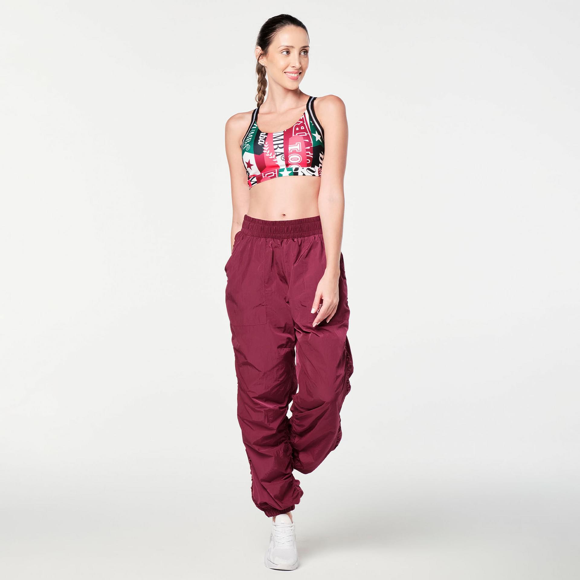 Inspire Your Movement with Women's Ruched Side Track Pants