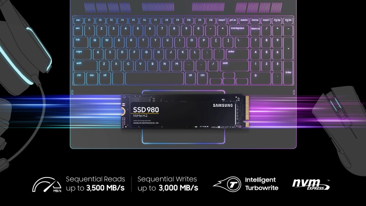 980 PCIe® 3.0 NVMe® SSD 1TB MZ-V8V1T0B/AM | Samsung Business US