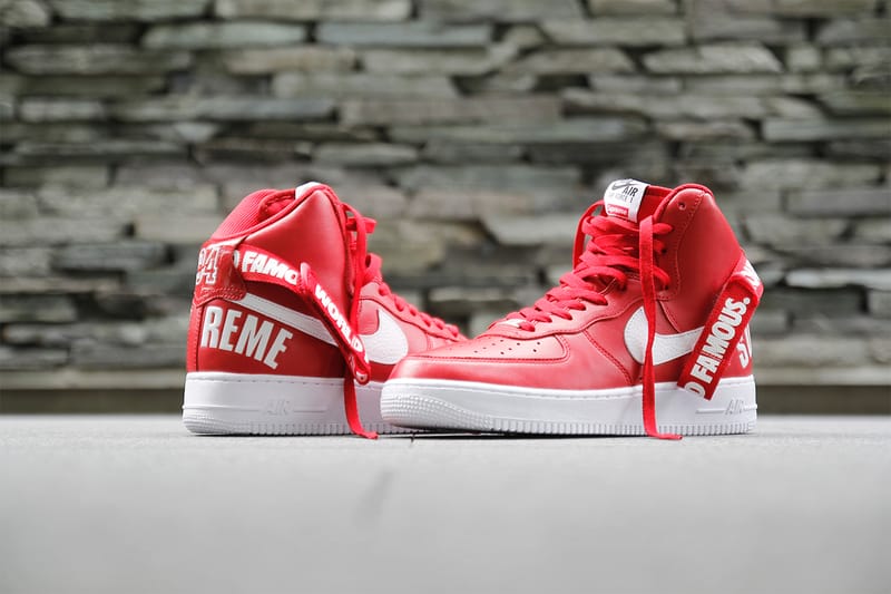 A Closer Look at the Supreme x Nike 2014 Fall/Winter Air Force 1