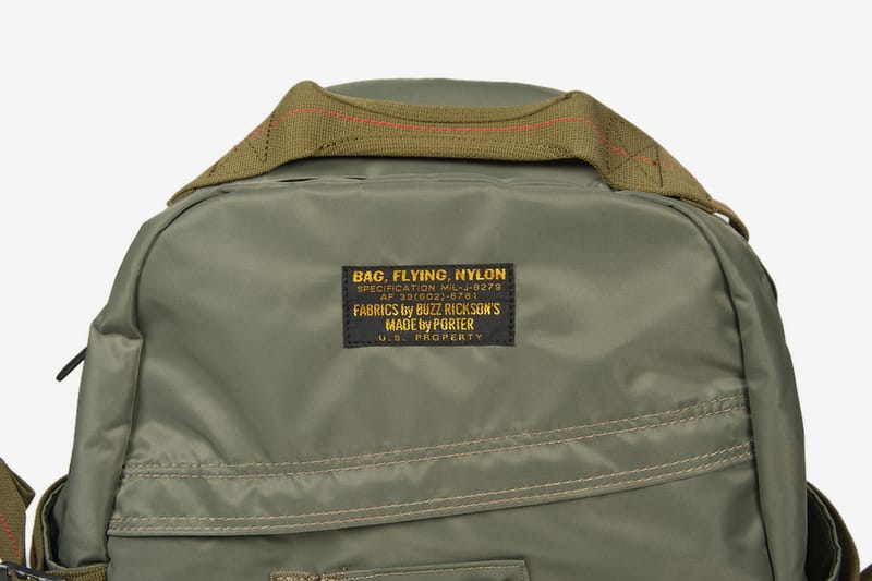Buzz Rickson x Porter Yoshida MA-1 Backpack | Hypebeast