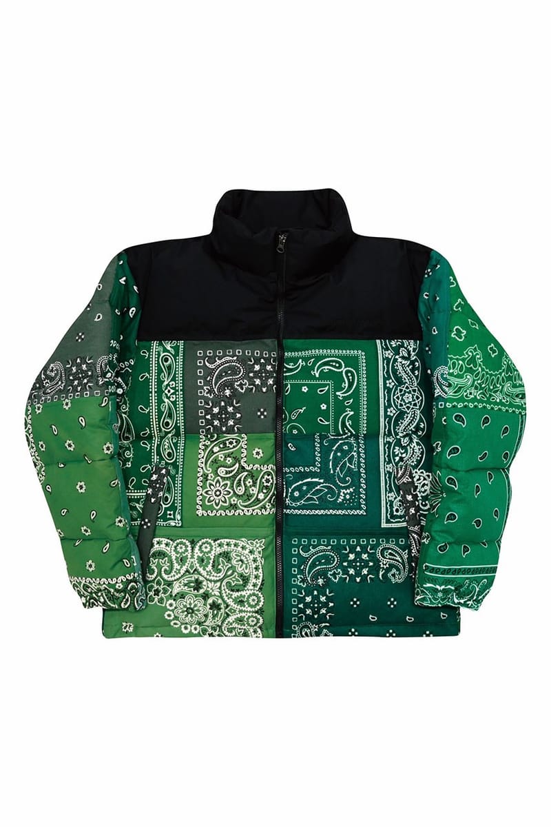 MIYAGIHIDETAKA Bandana Down Jacket Re-Release | Hypebeast