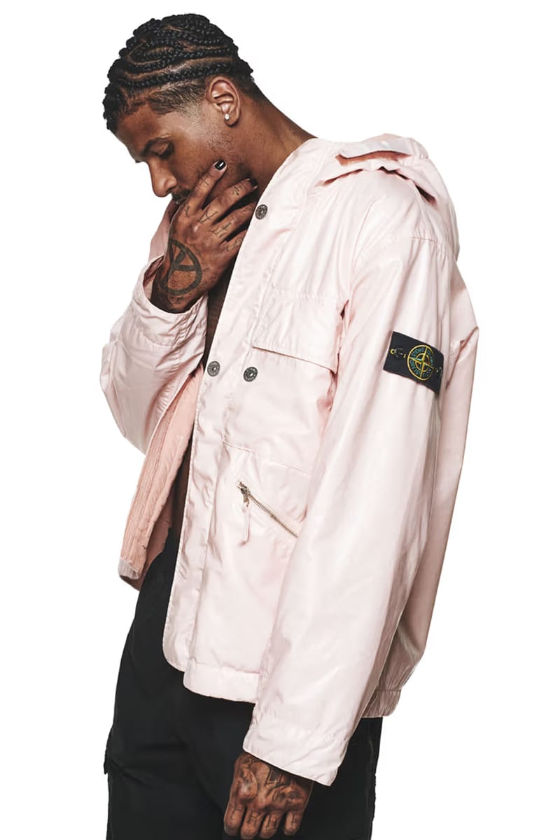 Jalen Green and Giggs Front Stone Island's New Mussola Gommata