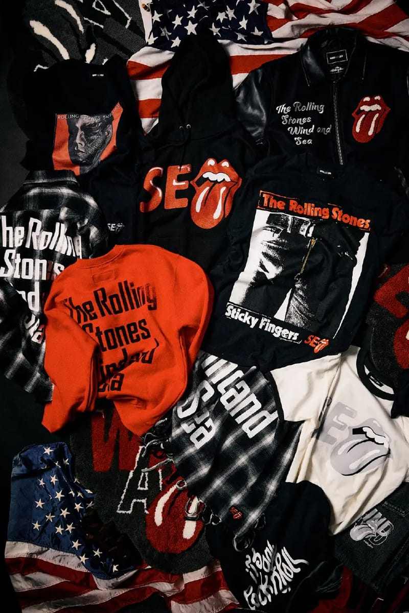 WIND AND SEA x The Rolling Stones FW25 Collab | Hypebeast
