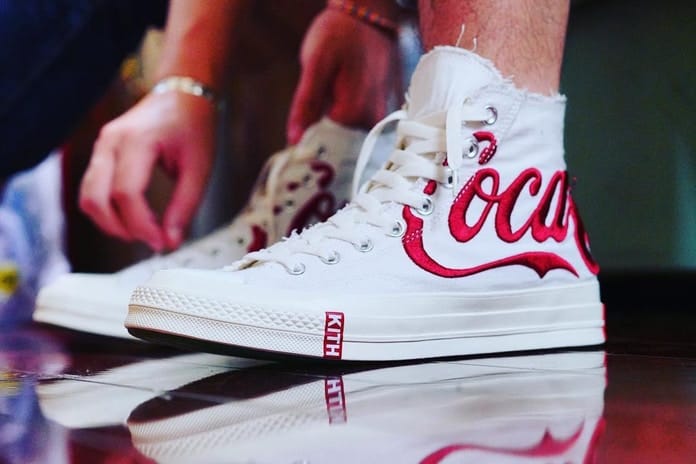 キース x コカコーラによる Chuck Taylor All Star '70 のコラボモデル