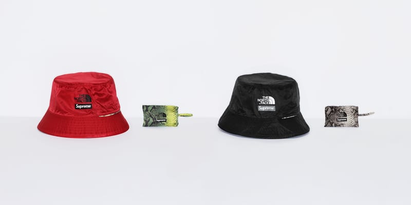 SupremeとThe North Faceのタッグよりスネーク柄を用いた最新コラボ