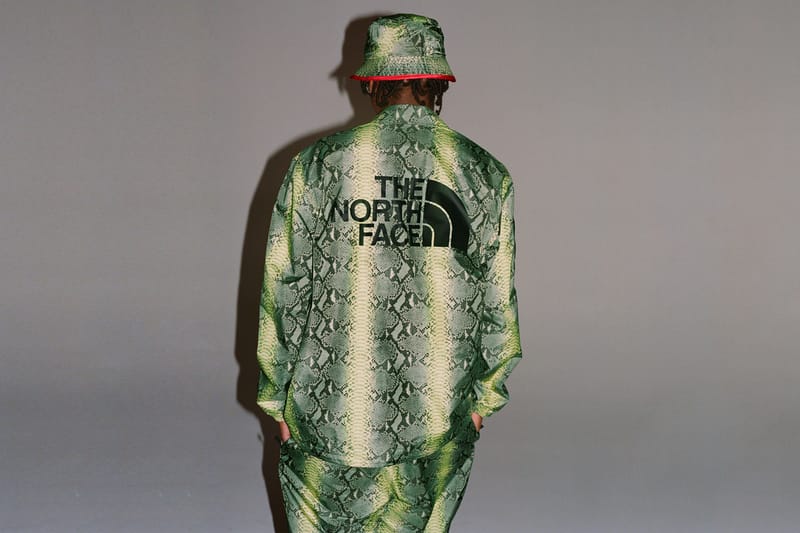 SupremeとThe North Faceのタッグよりスネーク柄を用いた最新コラボ