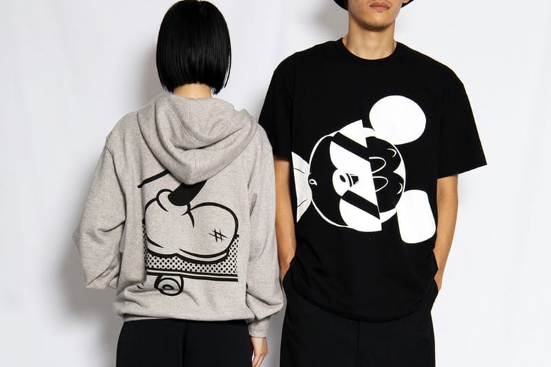 CDG コムデギャルソンシャツ ミッキーマウス画 x ディズニーから