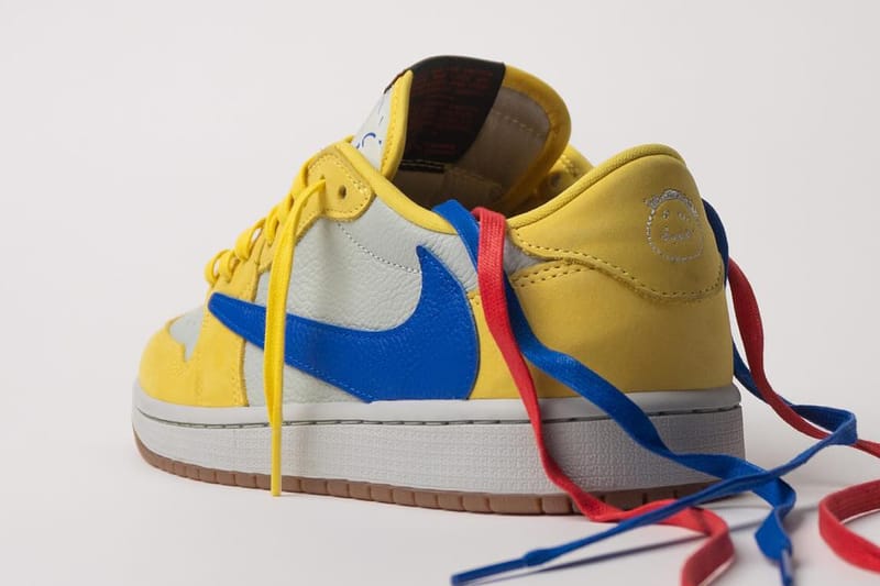 トラヴィス・スコット x Air Jordan 1 Low “Canary Yellow” の最新