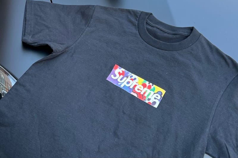 Olaolu Slawn が初見のシュプリームボックスロゴTシャツを公開