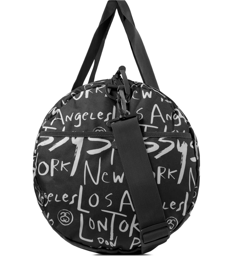 Stüssy - Black Print Stussy X Herschel Supply Co. Cities Large