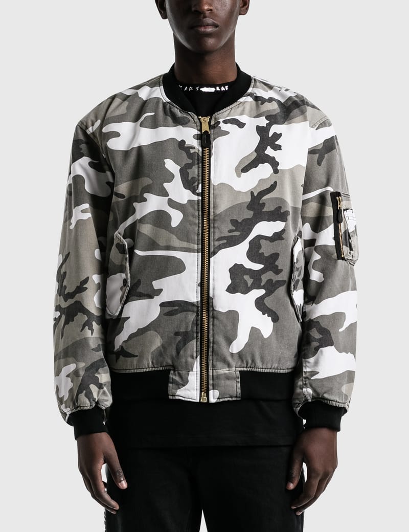 Fostex Garments - Repro Vintage Wash MA-1 Bomber Jacket | HBX