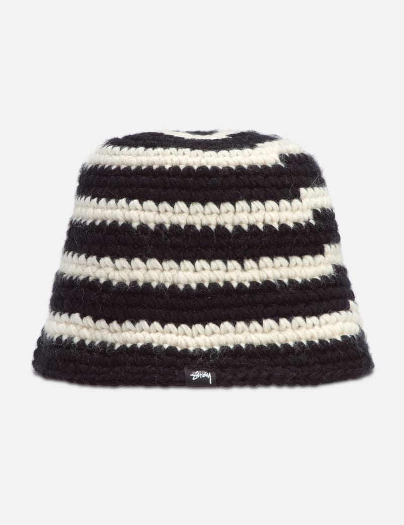Stüssy - Swirl Knit Bucket Hat | HBX