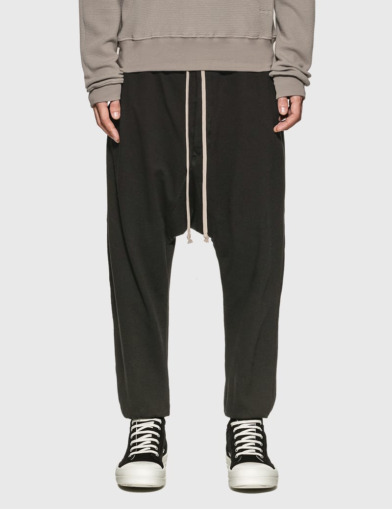 Rick Owens Drkshdw - Lightweight Jersey Prisoner Drawstring Pants