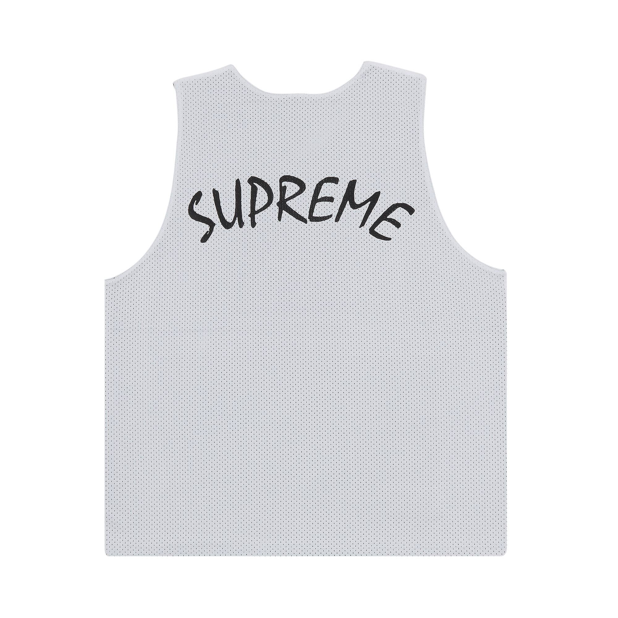 Supreme Supreme Mustang Reversible Basketball Jersey 'White