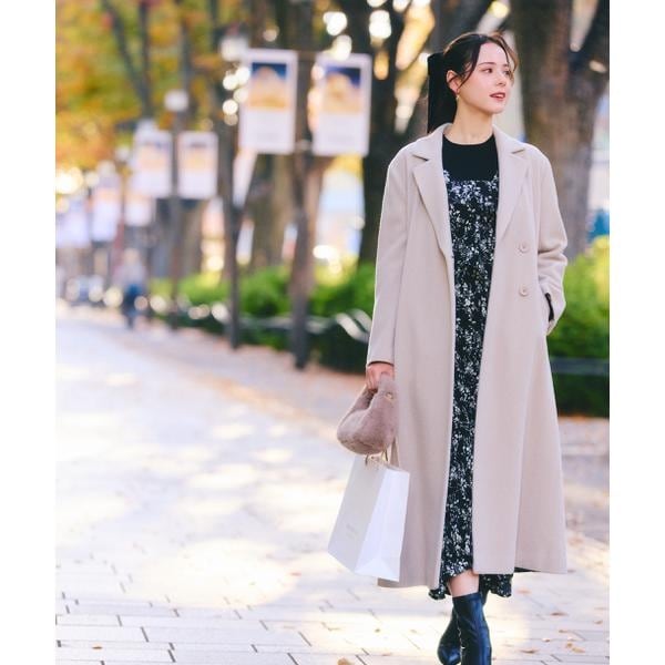 ベルテッドレディーコート 25AW | プロポーション ボディドレッシング