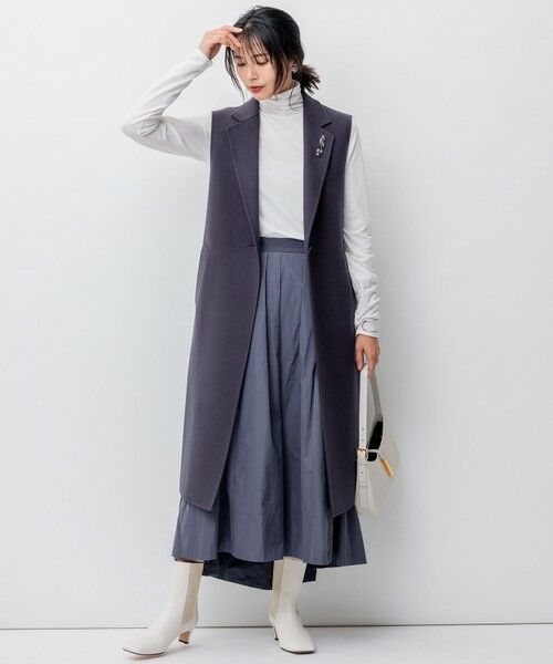 セール】 ウールリバー ロング ジレ （その他アウター）｜23区