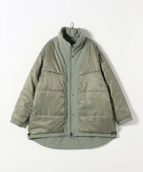 セール】 quaranciel:〈撥水加工〉中綿 スタンドカラー ダブル ジップ