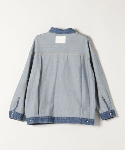 セール】 SHIPS any:〈洗濯機可能〉デニム ジャケット 23AW［SHIPS any