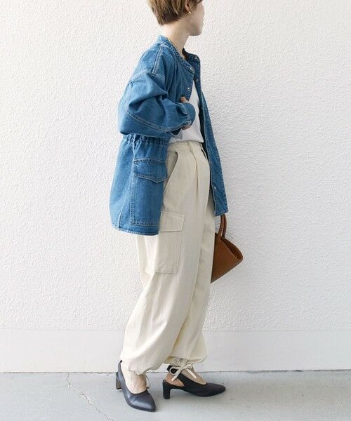 セール】 SHIPS any: デニム ワーク ジャケット［SHIPS any DENIM
