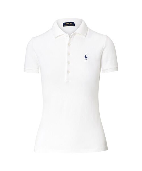 スリム フィット ストレッチ ポロシャツ （ポロシャツ）｜POLO RALPH