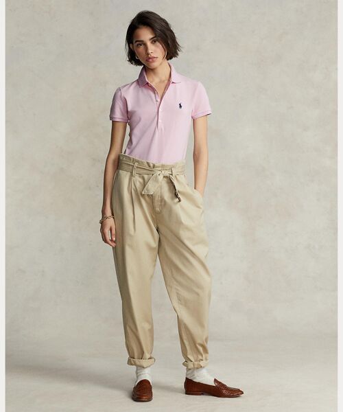 スリム フィット ストレッチ ポロシャツ （ポロシャツ）｜POLO RALPH