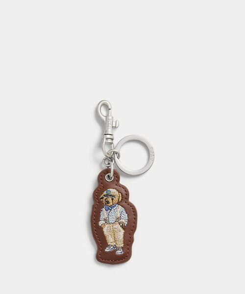Polo ベア レザー キー フォブ （キーホルダー・ストラップ）｜POLO