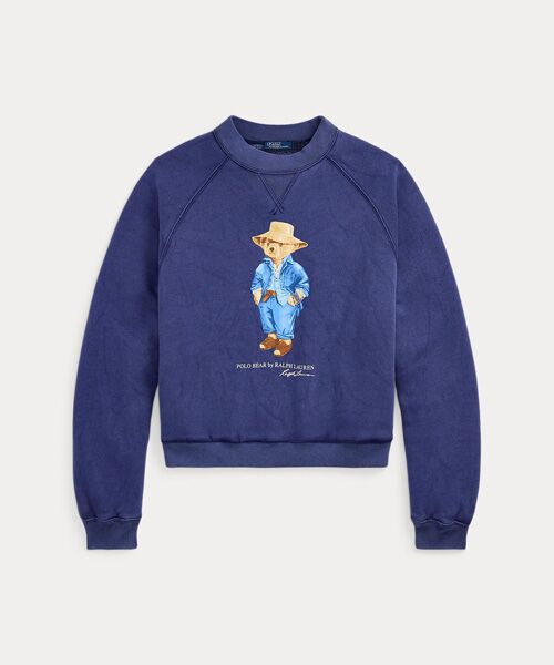 Polo ベア オーバーサイズ フリース クルーネック （スウェット