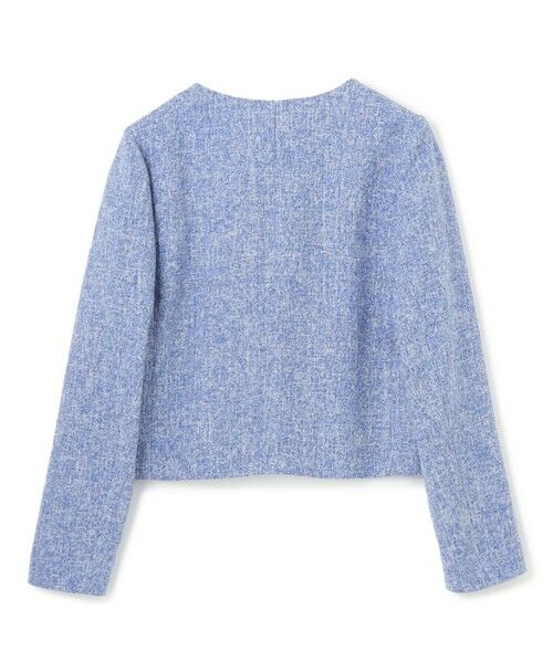 セール】 【洗える】MIST TWEED ジャケット （ノーカラージャケット