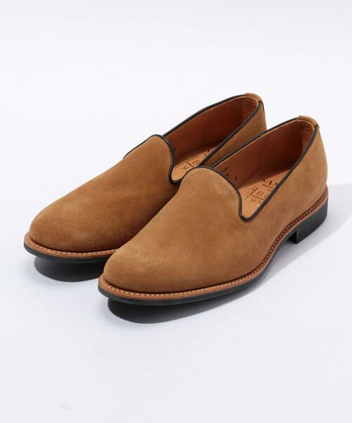 セール】 【別注】SANDERS×TOMORROWLAND ALBERT SLIPPER スエード