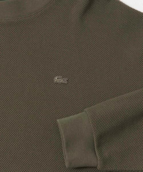セール】 『別注』LACOSTE×DOORS thick pique mock long-sleeve （T