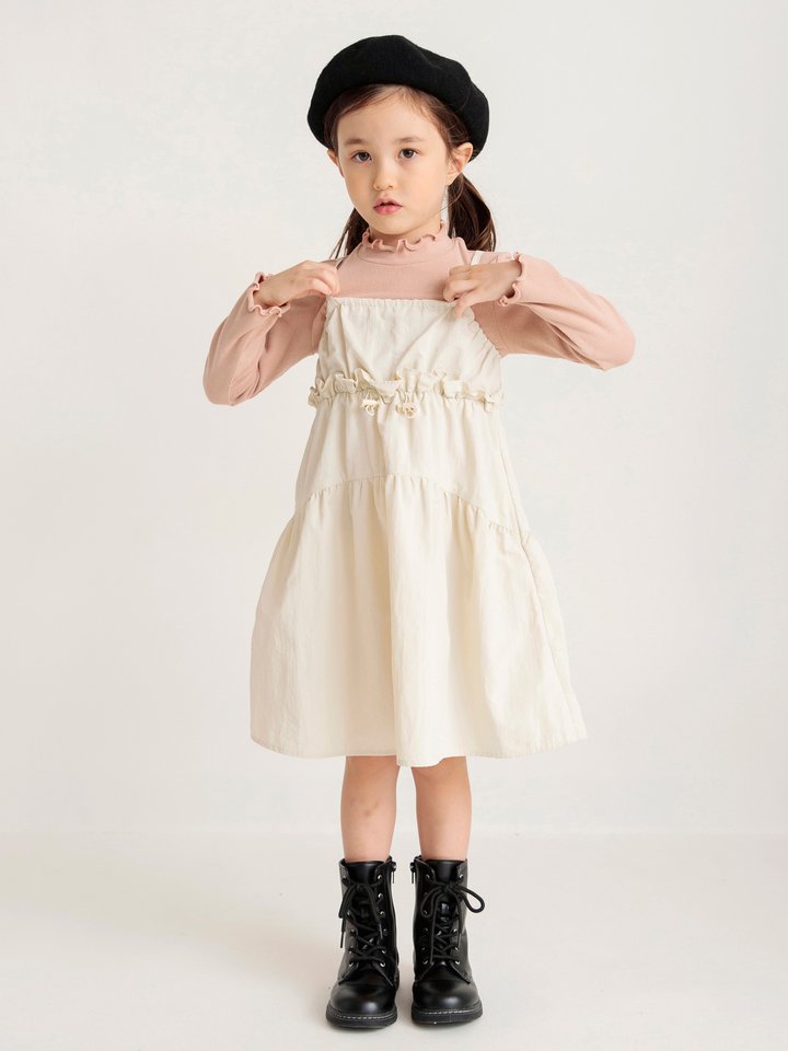 プチレディ】ドッキングワンピース 2024秋冬 ｜子供服&ベビー服