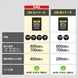 ヨドバシ.com - ソニー SONY CFexpress Type A メモリーカード 160GB