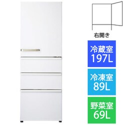 ヨドバシ.com - AQUA アクア 冷蔵庫（355L・右開き） 4ドア ウォーム