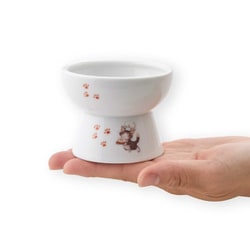 ヨドバシ.com - 猫壱 猫用 脚付フードボウル プチ お菓子のまんだら