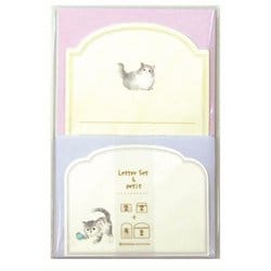 ヨドバシ.com - Z&K ゼットアンドケイ レターセット＆プチ ねこ 63-071