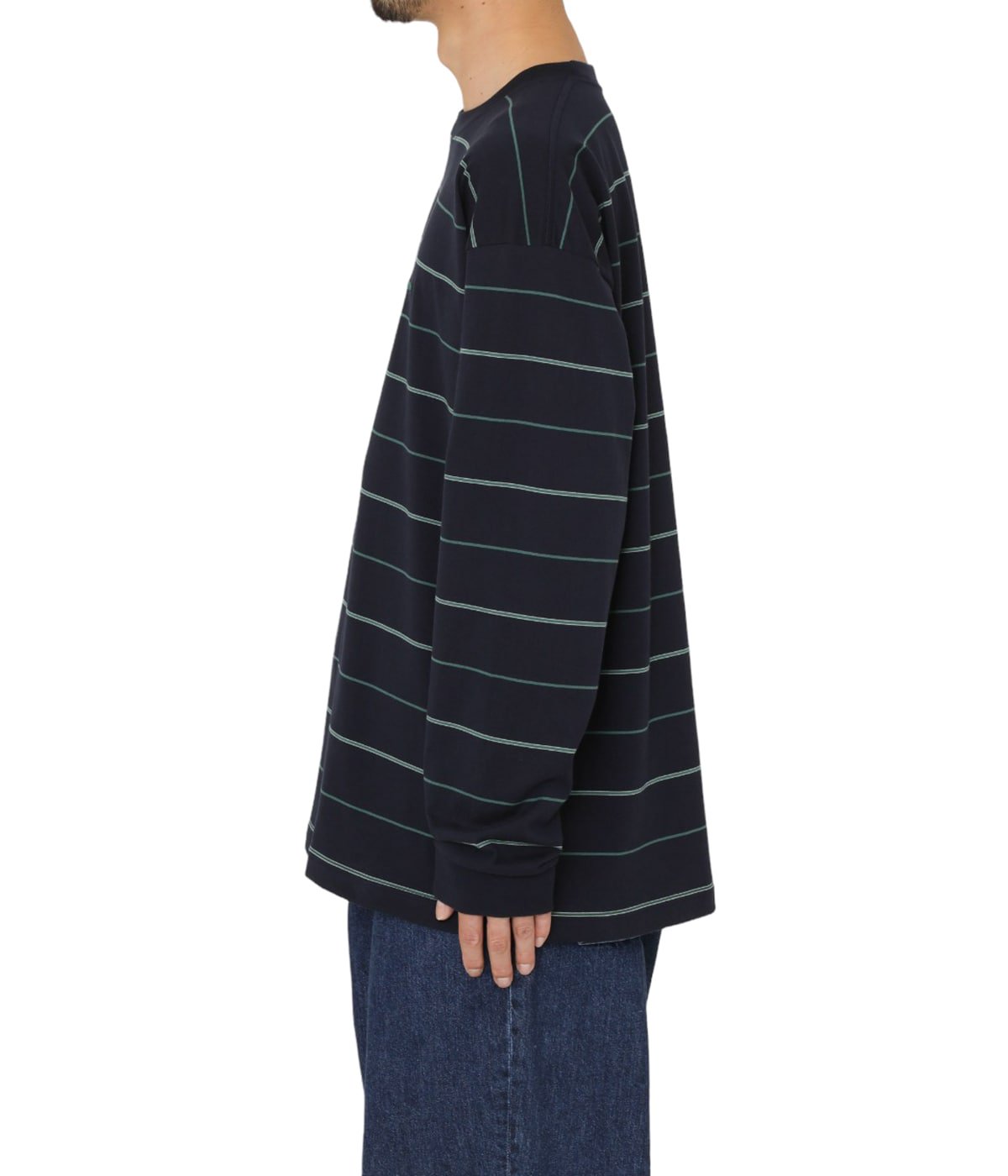HORIZONTAL MULTI STRIPE LS | DESCENDANT(ディセンダント) / トップス