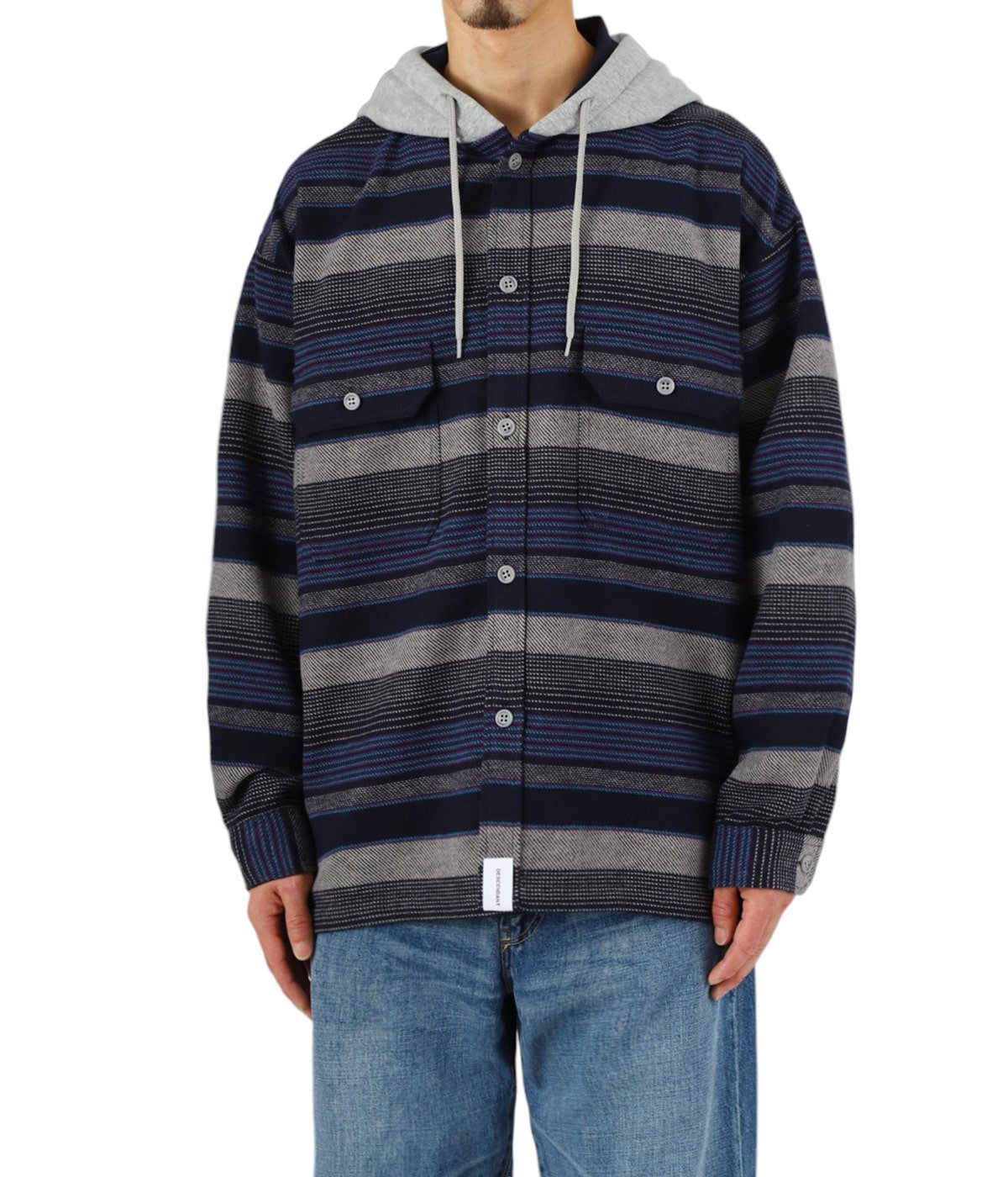 SPICOLI HOODED LS SHIRT | DESCENDANT(ディセンダント) / トップス