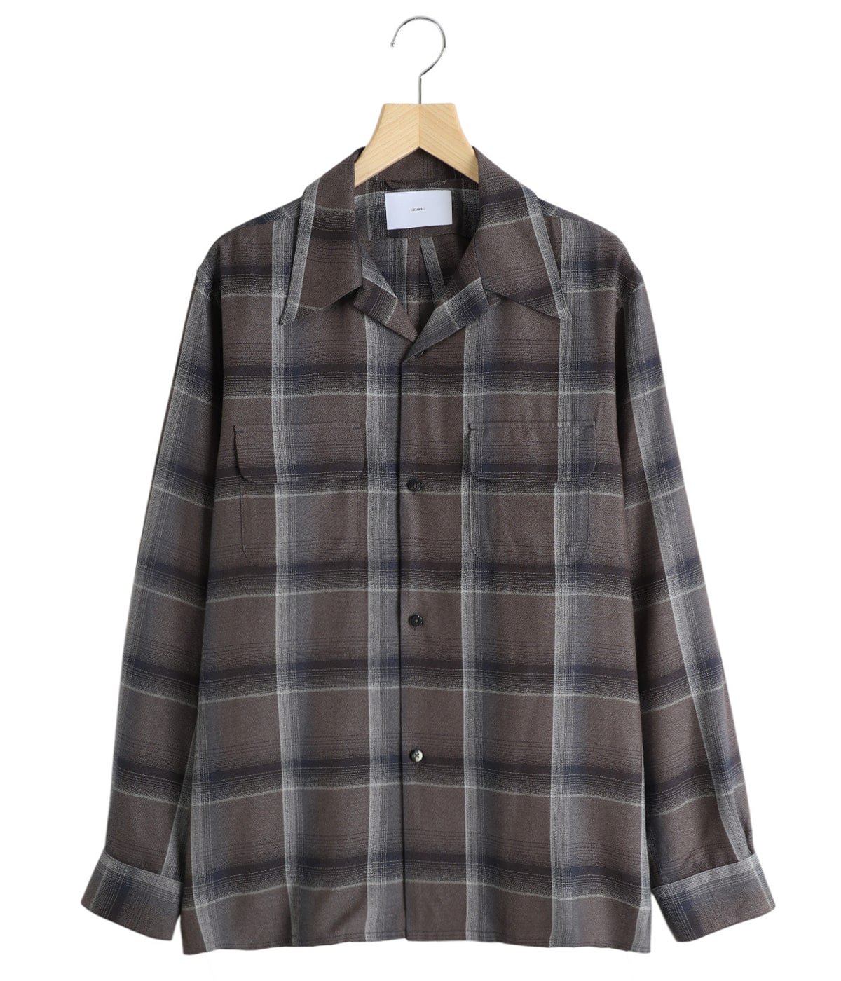 OMBRE PLAID OPEN COLLAR SHIRTS | SUGARHILL(シュガーヒル