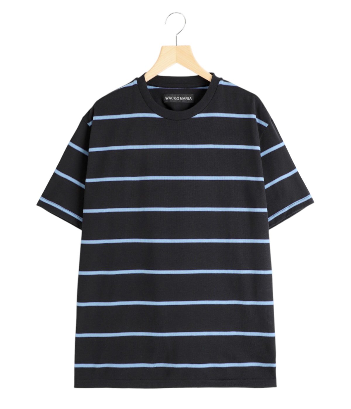 STRIPED CREW NECK T-SHIRT ( TYPE-1 ) | WACKO MARIA(ワコマリア