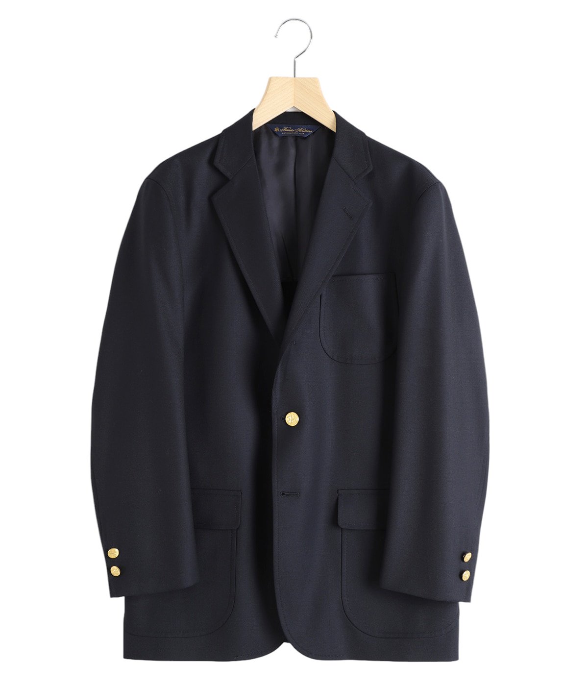BBJ EX WHS BLZ SERGE COMF 3BSACK TRD CHV | Brooks Brothers