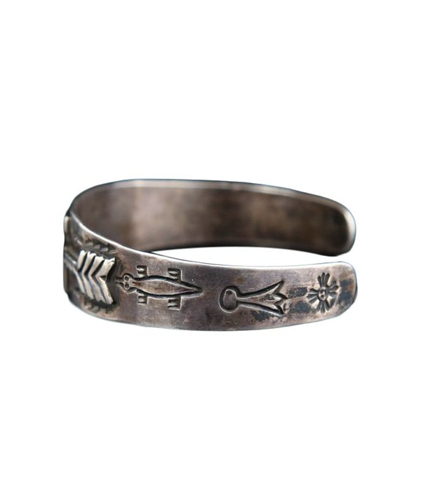 1930's NAVAJO OVERLAY CUFF | Native American Jewelry(ネイティブ