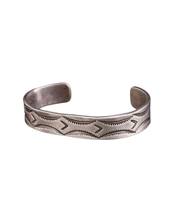 1930～1940's HAND STAMPED NAVAJO CUFF INGOT | Native American