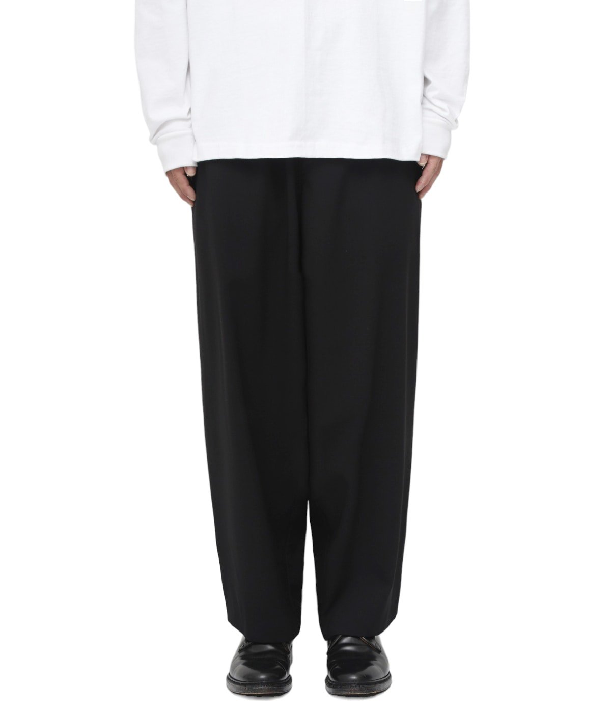 Wool Voile Side Seamless Slacks | blurhms(ブラームス) / パンツ