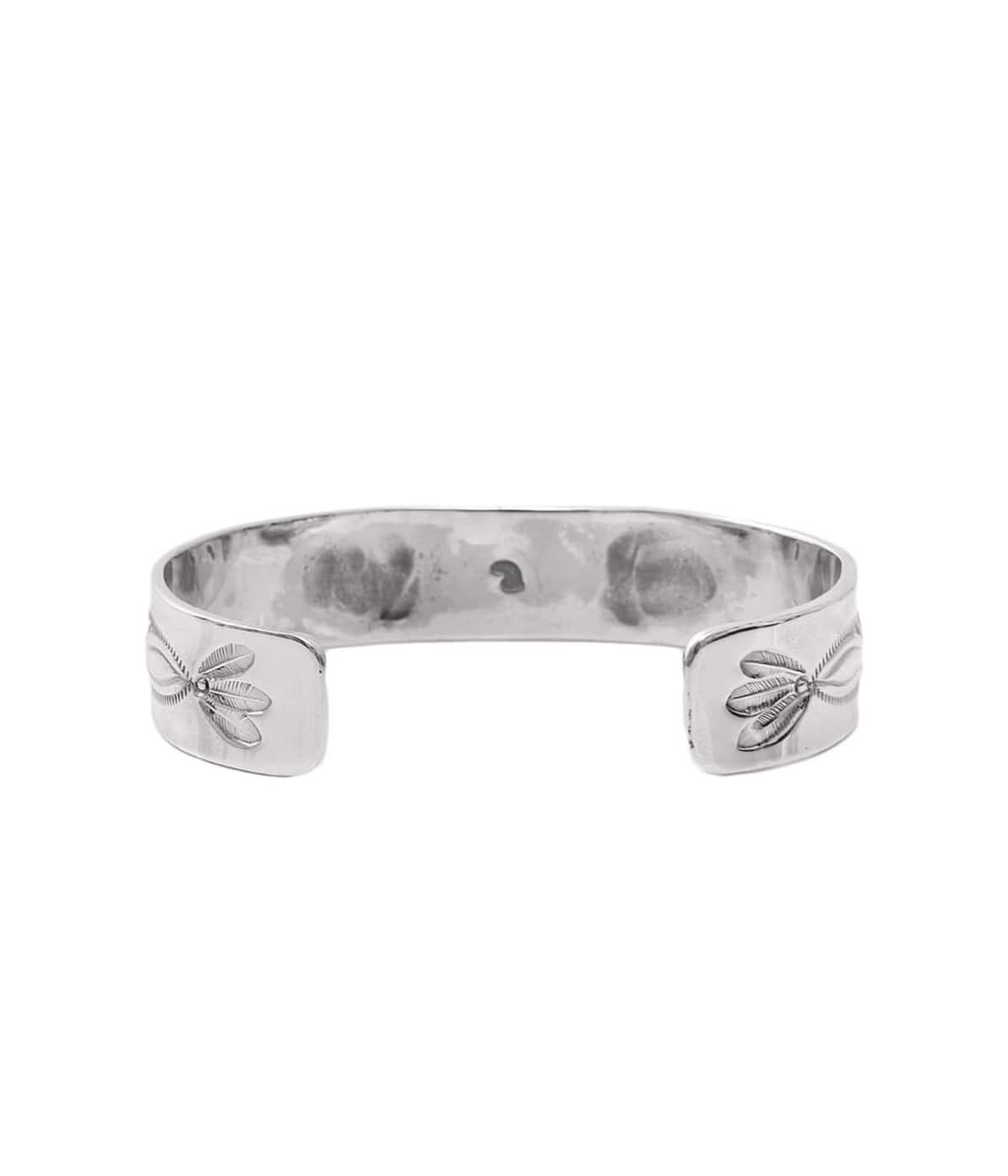 18K EAGLE HEAD STAMPED BRACELET | LARRY SMITH(ラリースミス